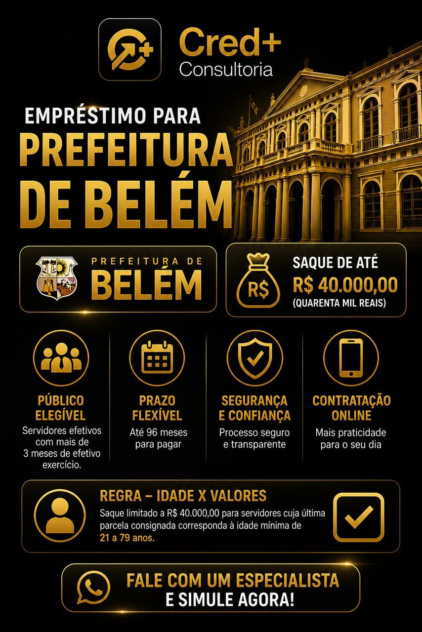 Empréstimo Prefeitura de Belém